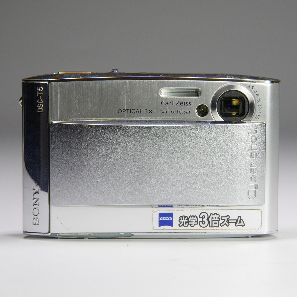 ソニー　サイバーショット　コンパクトデジタルカメラ　DSC-T5　612