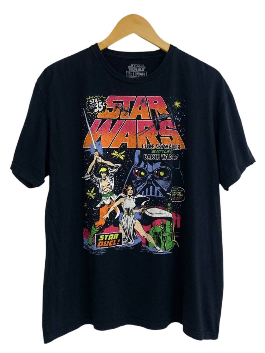 MAD ENGINE（マッドエンジン） Tシャツ イラスト STAR WARS スターウォーズ L ブラック メンズ/004