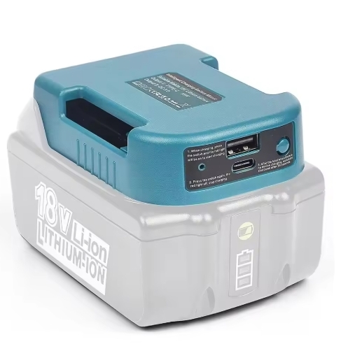 【新品】　あると便利　マキタ 18V バッテリー → モバイルバッテリー化　USB 、タイプ C 出力　BL1815 BL1830 BL1840 BL1850 BL1860