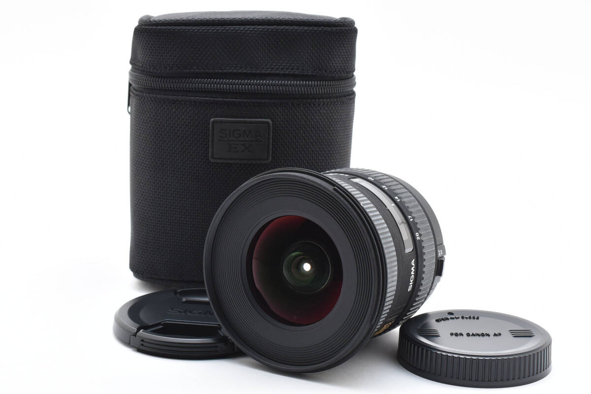 【動作良好美品★】シグマ SIGMA AF 10-20mm F4-5.6 EX DC HSM Lens for EOS EF-S キャノン用 #M12139