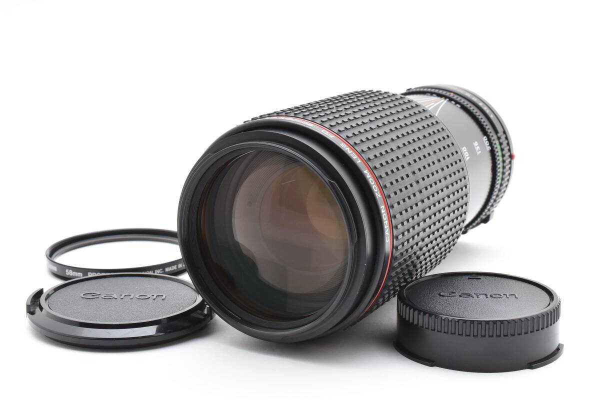 【動作良好美品★】CANON キャノン NEW FD 80-200mm F4L #M12198