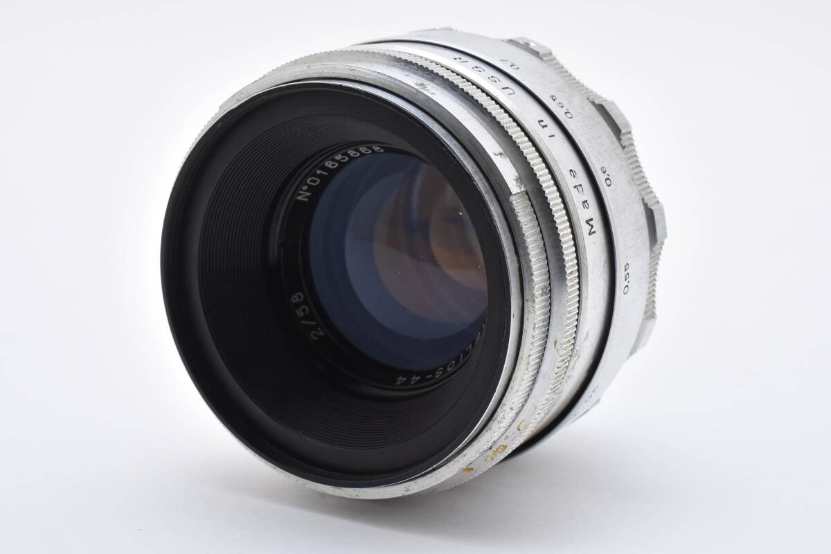 【超希少品★】最初期型 13枚羽 シルバー Helios-44 58mm f2 ヘリオス #M12201
