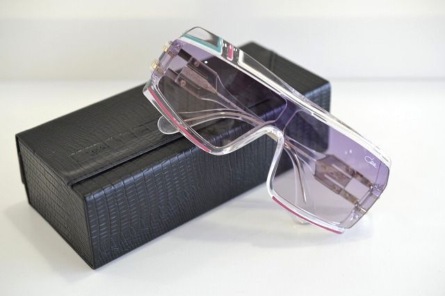 CAZAL LEGENDS　858　カザール　レジェンド　サングラス　クリアパープル　新品未使用