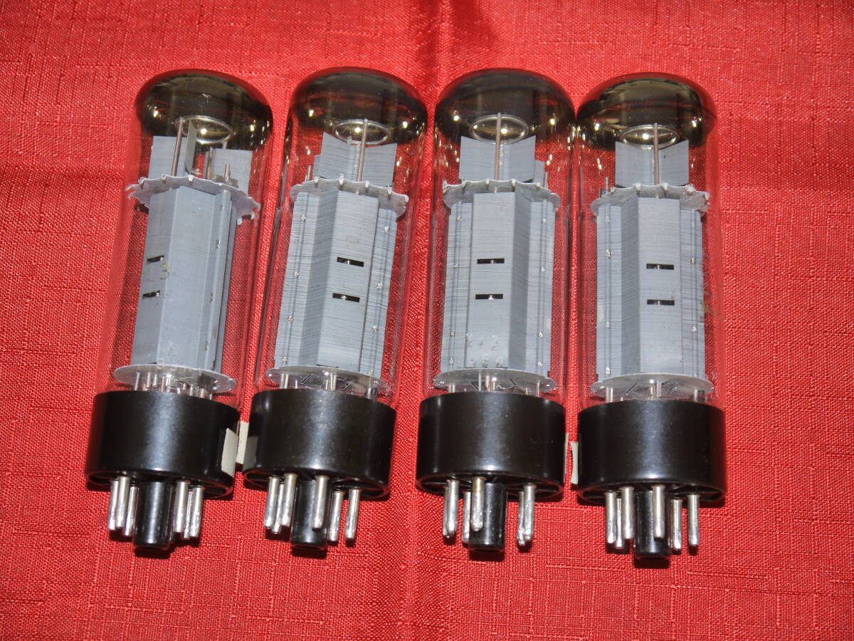 Mullard EL34/6CA7　xf2　英国ムラード　真空管　4本　稀少　②