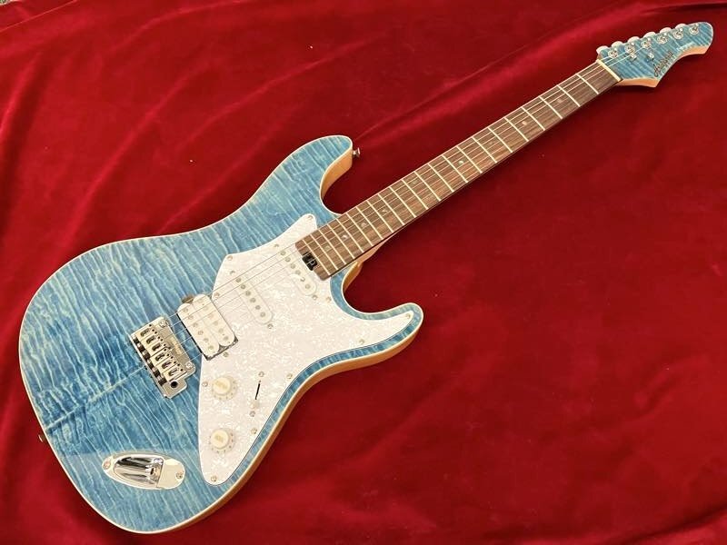 新品◆ Aria Pro II 714-AE200 / Lorelei Blue ◆ アリアプロ2 エバーグリーンシリーズ ソフトケース付属です ♪旧定価特価品