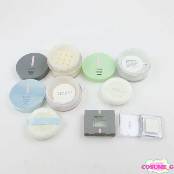 チャコット フィ二ッシングパウダー グロー #789 UVパウダー #762 モイスト #768 マルチカラーMA23 4点セット MC891