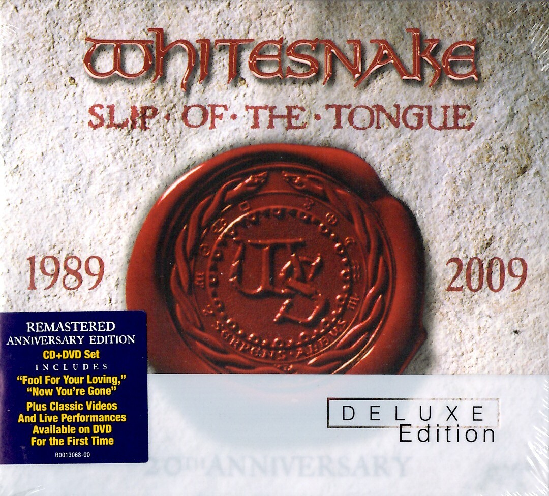 【新品CD（輸入盤）】Slip of the Tongue~20th Anniversary Deluxe Edition(DVD付) / Whitesnake　ホワイトスネイク