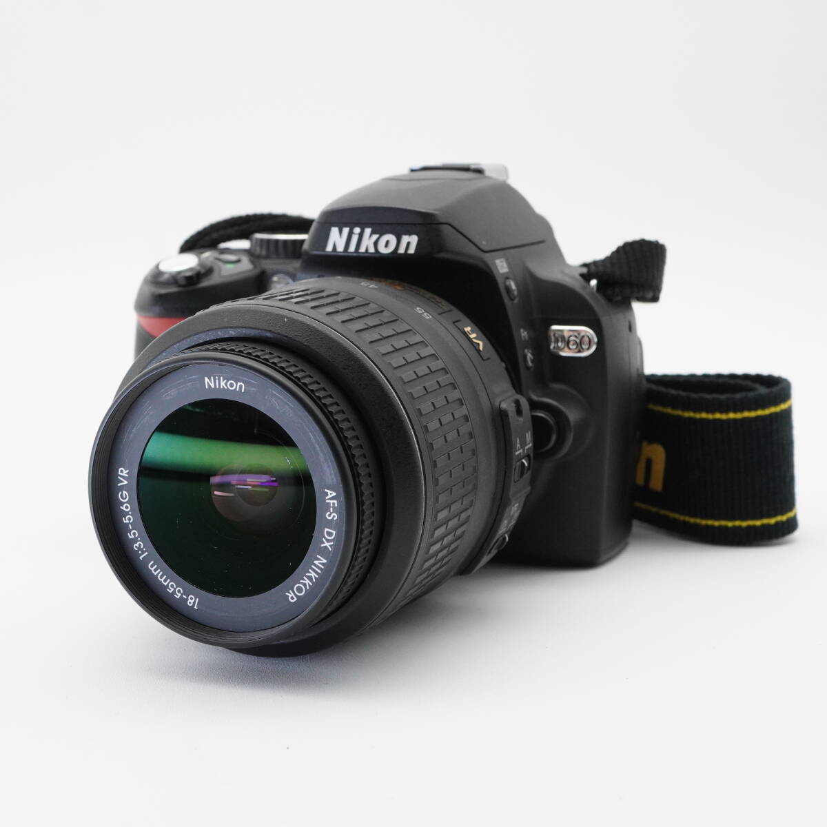 美品 Nikon ニコン D60 / DX AF-S NIKKOR 18-55mm F3.5-5.6G レンズキット #AA6694