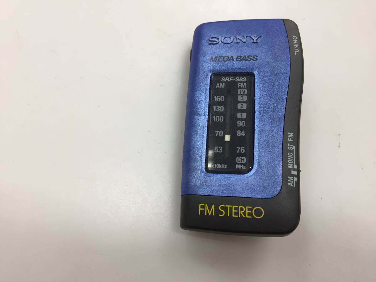 SONY ポケットラジオ SRF-S83 現状中古品9240