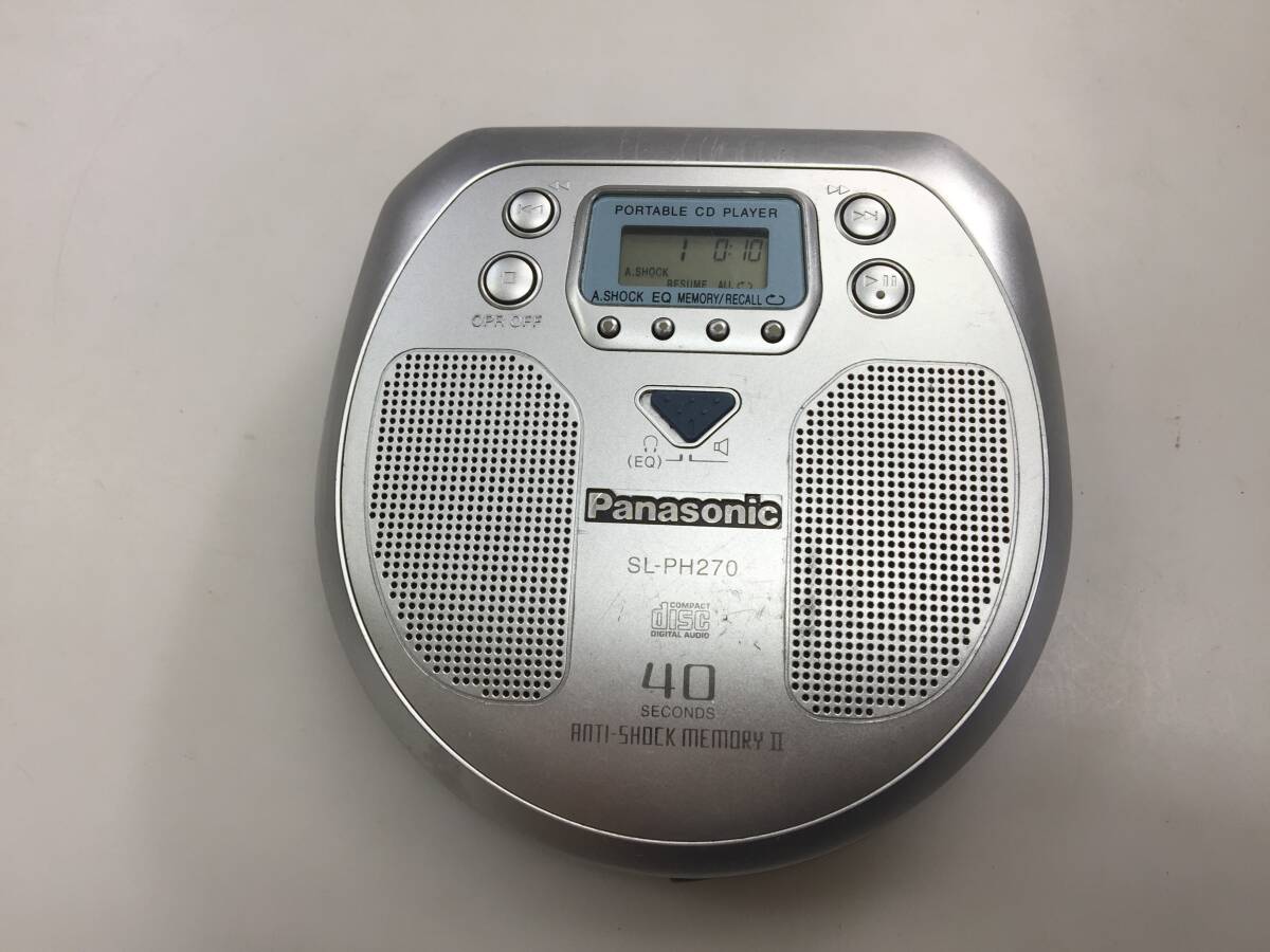 Panasonic ポータブルCDプレーヤー　SL-PH270　中古品9243