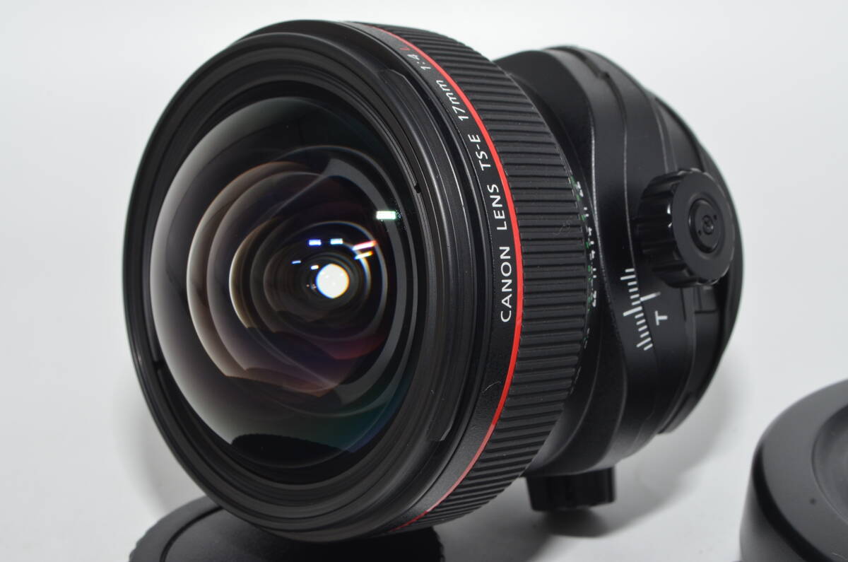 【極上品】 Canon キヤノン テイルト・シフトレンズ TS-E17mm F4L ＃Ｈ00014