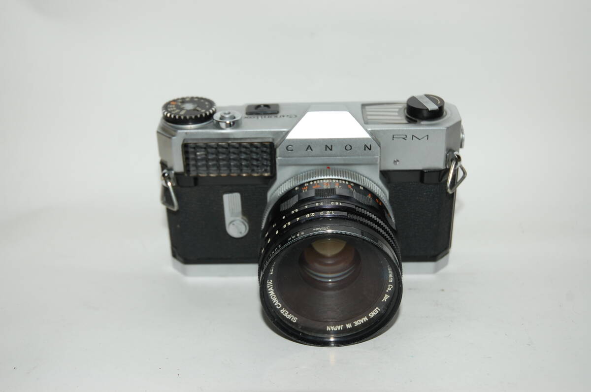 キャノンフレックス　RM　レンズ不良　　　　　　　　青174