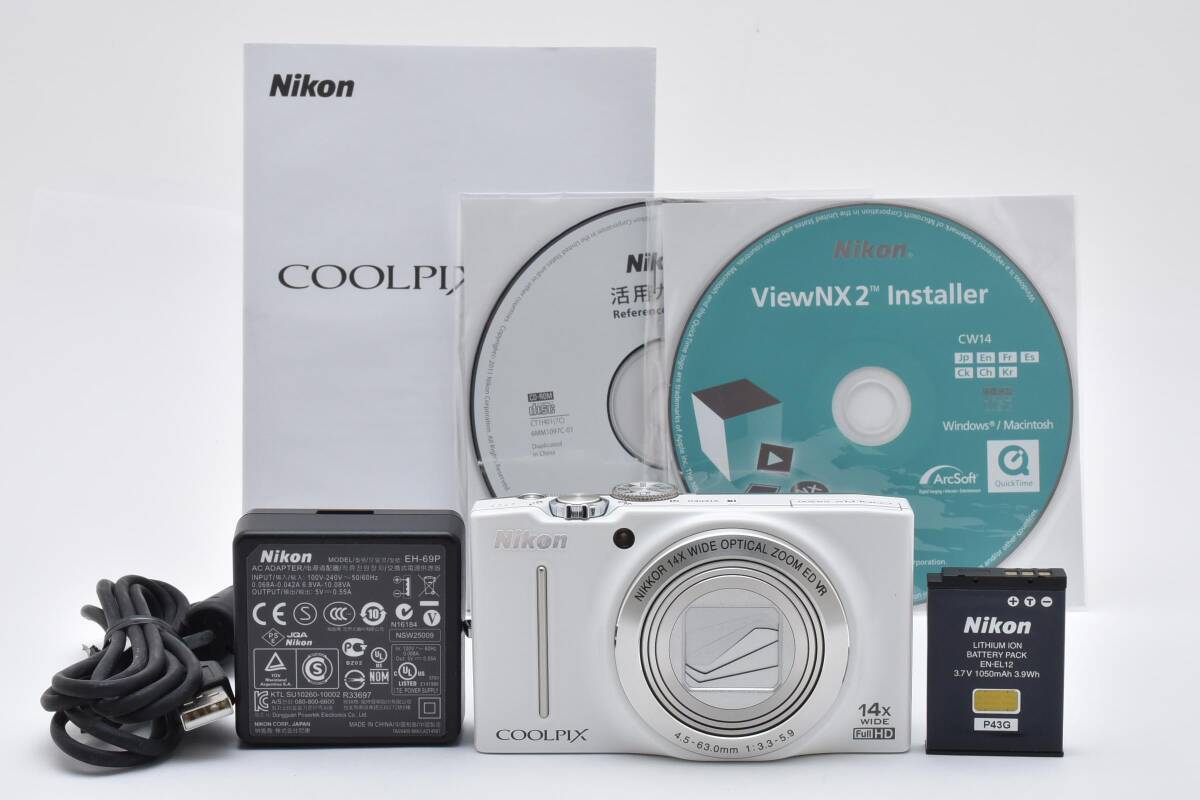 ★良品★ニコン Nikon COOLPIX S8200 コンパクトデジタルカメラ クールピックス★　YA8376＃17