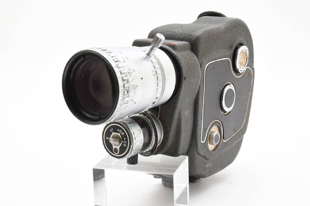 ★ Beaulieu ボリュー MR8 ANGENIEUX-ZOOM 6.5-52mm F1.8 TYPE 8×6.5B 8mmフィルム ★　R7248