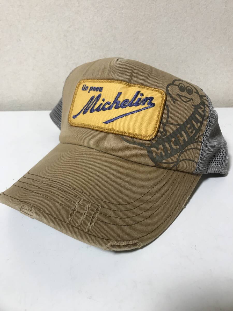 現状品　ミシュラン　Michelin 帽子　キャップ　汚れあり【2MI6091204】