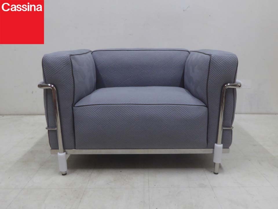 新品 未使用品 正規品■Cassina カッシーナ■定価130万円 LC3 GRAND CONFORT GRAND MODELE 一人掛けソファ １Pソファ-2