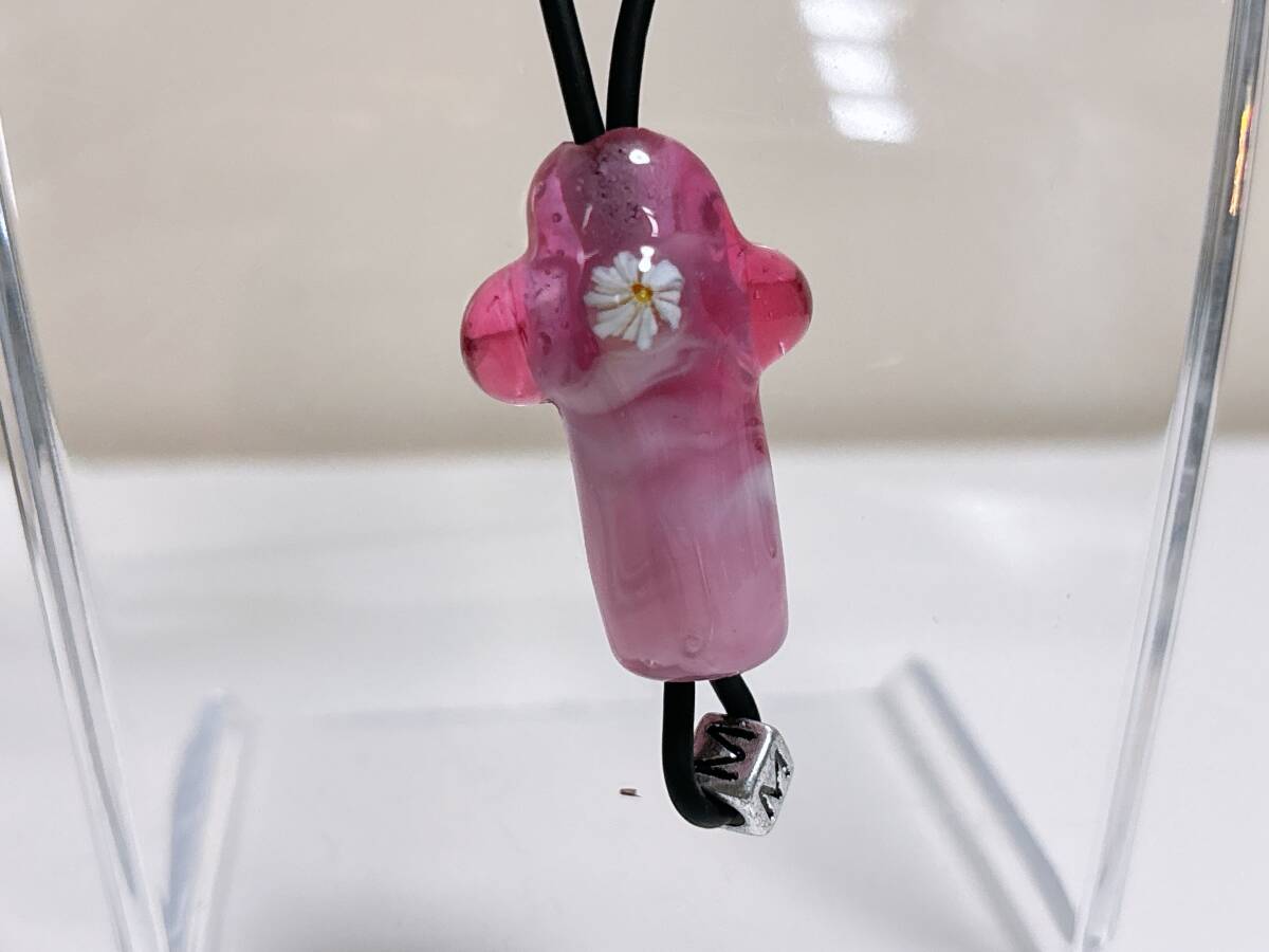 6-14 ネックレス とんぼ玉 蜻蛉玉 トンボ玉 ガラス玉 魔除け 工芸品 アクセサリー ハンドメイド 大量出品 まとめ ペアセット made in Japan