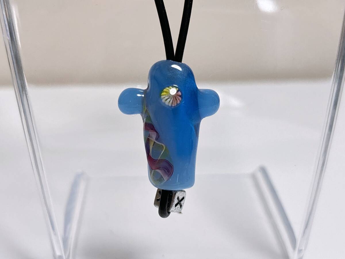 6-17 ネックレス とんぼ玉 蜻蛉玉 トンボ玉 ガラス玉 魔除け 工芸品 アクセサリー ハンドメイド 大量出品 まとめ ペアセット made in Japan
