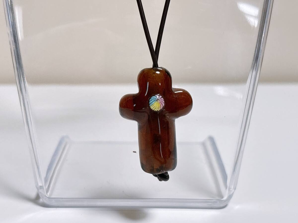 6-20 ネックレス とんぼ玉 蜻蛉玉 トンボ玉 ガラス玉 魔除け 工芸品 アクセサリー ハンドメイド 大量出品 まとめ ペアセット made in Japan