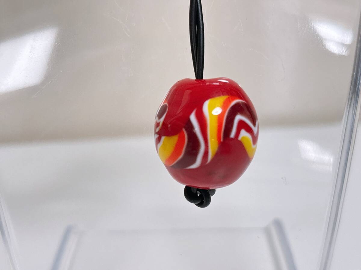 6-40 ネックレス とんぼ玉 蜻蛉玉 トンボ玉 ガラス玉 魔除け 工芸品 アクセサリー ハンドメイド 大量出品 まとめ ペアセット made in Japan