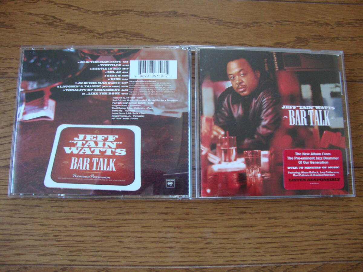 【輸入盤】 ジェフ・ワッツ JEFF “TAIN” WATTS / BAR TALK [Branford Marsalis, Michael Brecker, Hiram Bullock 他]