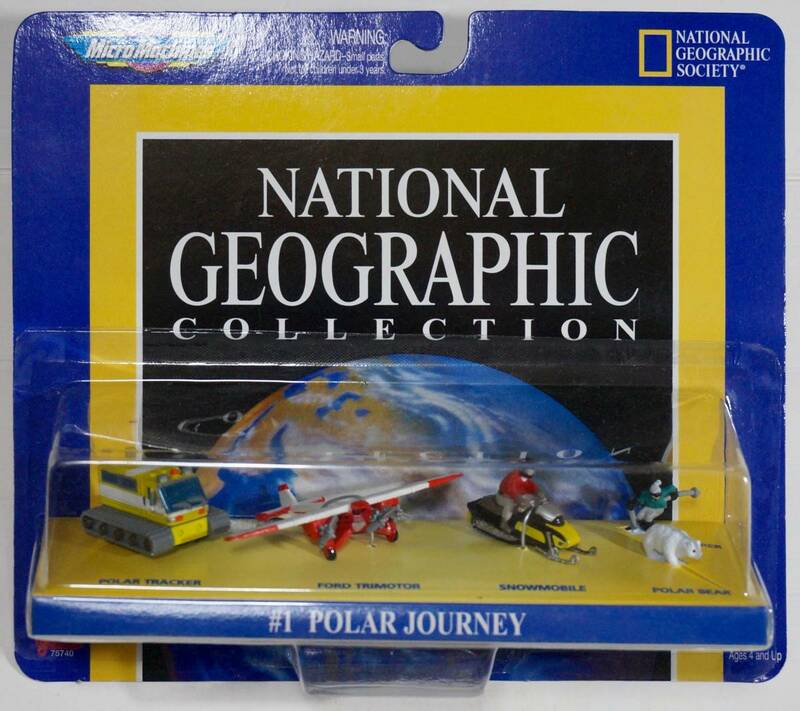 National Geographic＃1 POLAR JOURNEY ナショナルジオグラフイックコレクション マイクロマシーンズ