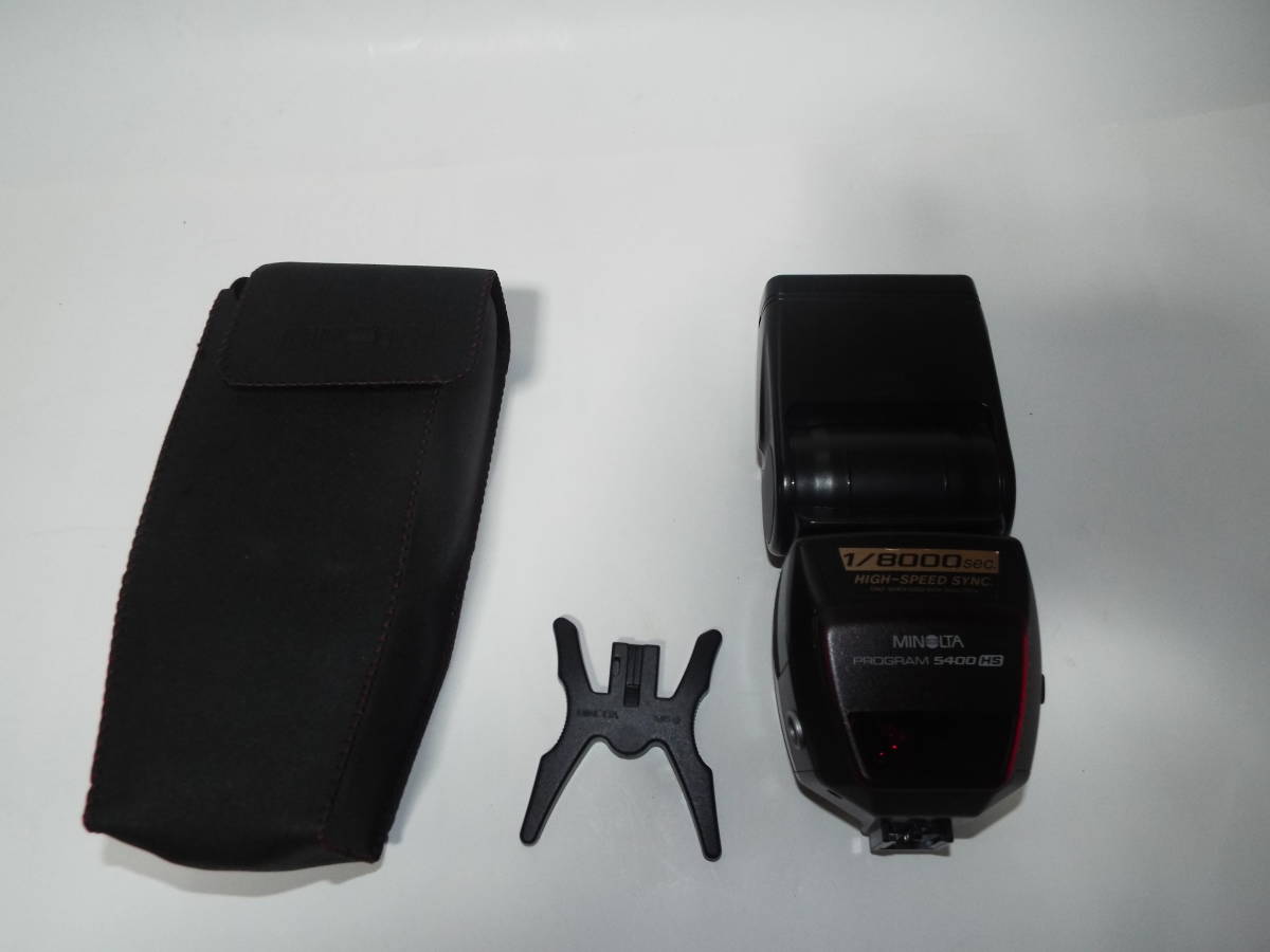 ミノルタAfストロボ　５４００HS　　　　　　　　　　　A365