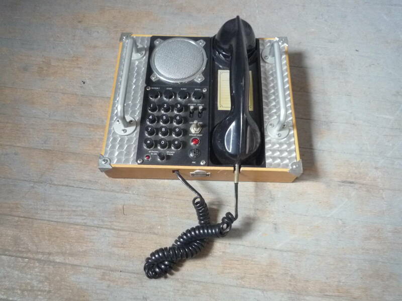 Qk107 1970年代 アメリカ製 ヴィンテージ hands free telephone s.o.s.l. collection スペースエイジ US アンティーク ミッドセンチュリー