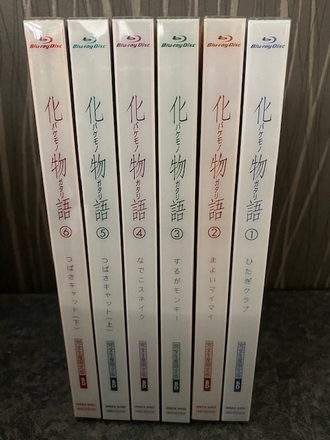 化物語　バケモノガタリ　Blu-ray　BD　６巻　完全生産限定版　西尾維新　アニプレックス