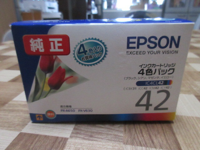 エプソン純正インク EPSON IC4CL42 4色パック