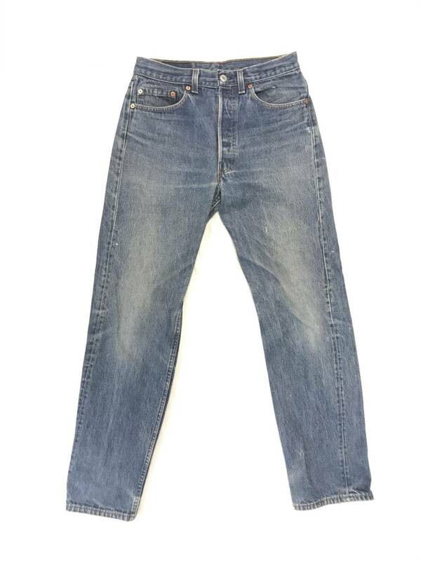 古着 968 W31 デニム パンツ ビンテージ 80 70 60 USA vintage リーバイス Levi's ジーンズ 501 ダメージ ヒゲ 