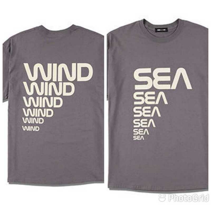 WIND AND SEA Tシャツ　GRAY　グレー　Lサイズ　新品未開封
