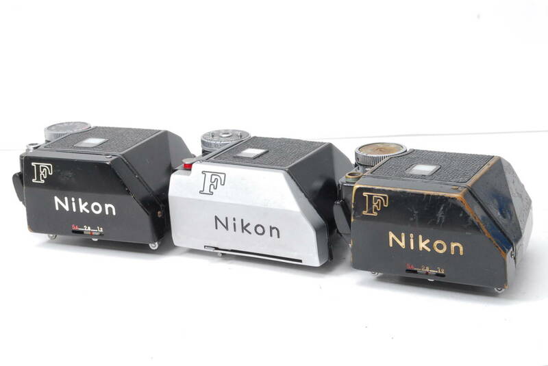 稀少なセット品 ニコン Nikon FTN ファインダー 3個セット ♯8739
