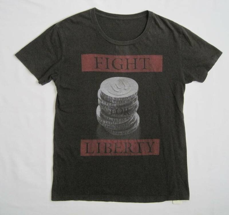 UVERworldウーバーワールド　２０１３　ライブハウスツアーTシャツ　Lサイズ　FIGHT FOR LIBERTY