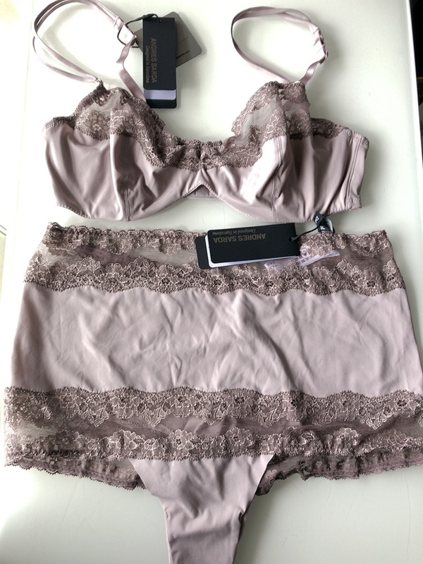 75C+L☆Andres Sarda　アンドレサルダ海外高級ランジェリー