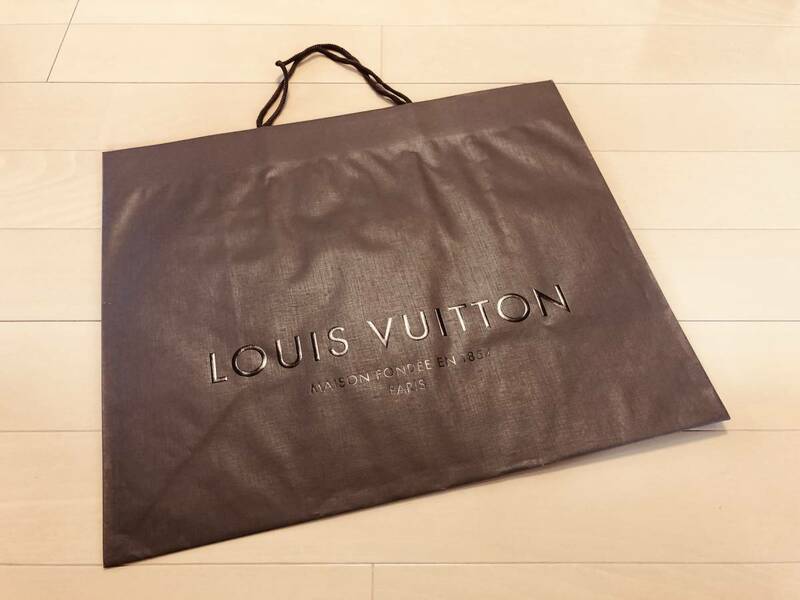 ●○ Louis Vuitton ルイ ヴィトン 紙袋 ショップ袋 ショッパー 大サイズ ○●