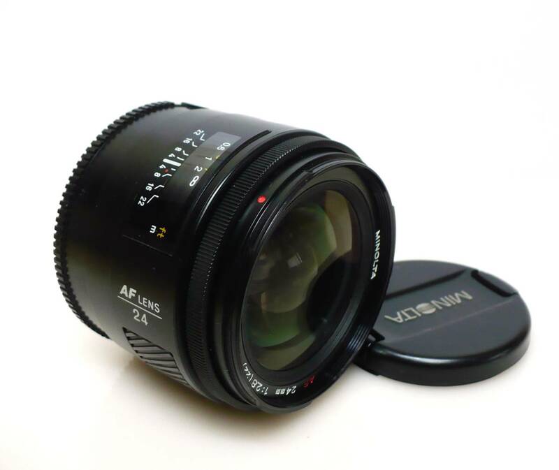 ★MINOLTA(ミノルタ)◆ AF 24mm 1:2.8 (22) ●実用・良品