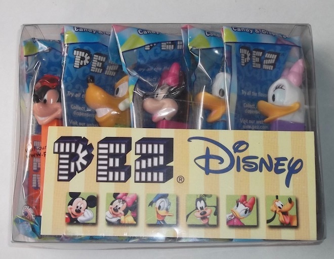 古い PEZ ペッツ ディズニー 5個セット USA ミッキーマウス ミニーマウス プルート ドナルドダック デイジーダック 長期保存 輸入 アメトイ