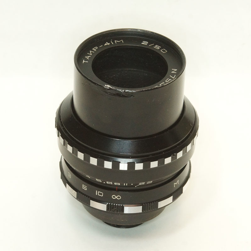 ソ連 LZOS製 TAIR-41 2/50 3NB-332 kiev-16U 1975年 ゼブラ バブルボケ キリル文字 16mmムービー Tair-41M タイール41