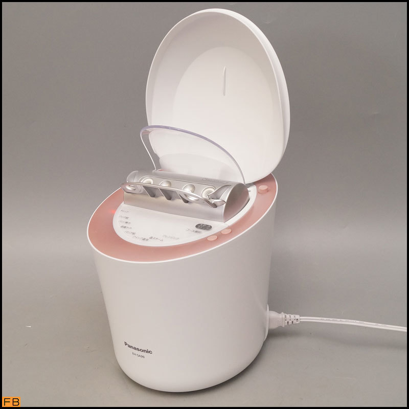 税込◆美品◆Panasonic スチーマーナノケア EH-SA99-P 温冷エステタイプ 通電確認済 取説 美容 パナソニック-BZ-5704