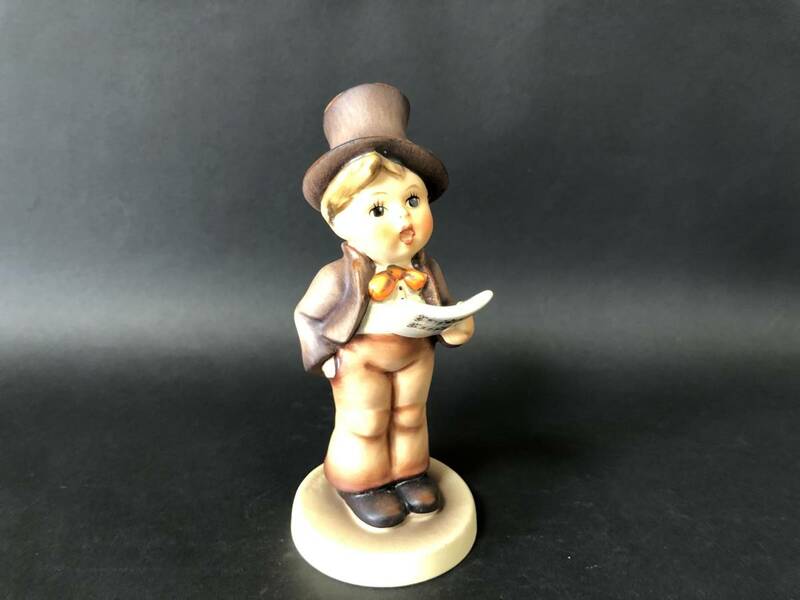 ゲーベル　Goebel　ドイツ　陶器人形　歌を歌う少年　人形　西洋人形　陶器人形　アンティーク　レトロ