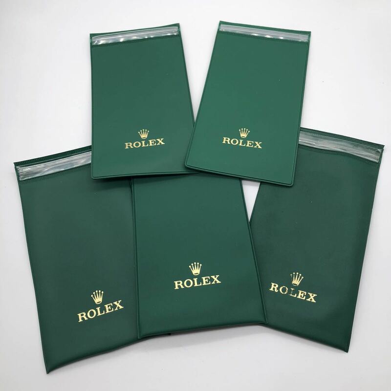 ROLEX ロレックス 付属品 ビニールケース 5個まとめ売り