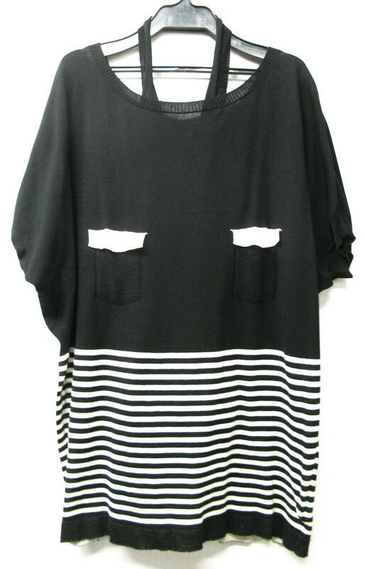 ジュンヤワタナベ コムデギャルソン：レイヤード風 ニット （ セーター JUNYA WATANABE COMME des GARCONS Layered Knit Top Sweater