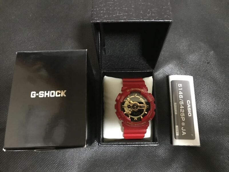 新品　CASIO カシオ Ｇショック g shock GA-110VLA-4AJF