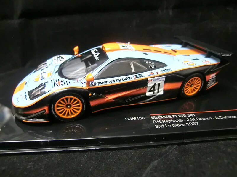 1/43　マクラーレン　F1　GTR　LM1997　2nd　＃41　