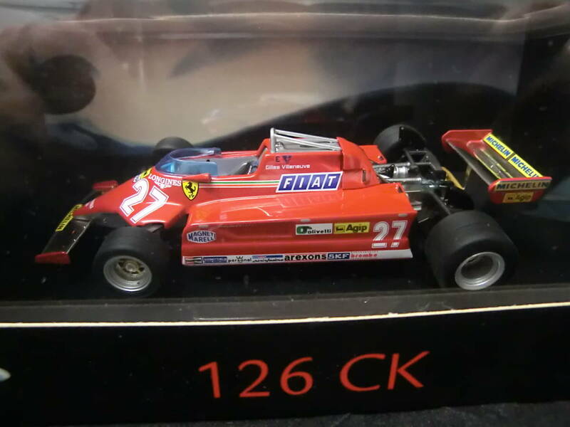 1/43　フェラーリ　126CK　＃27　G,ビルニューブ、