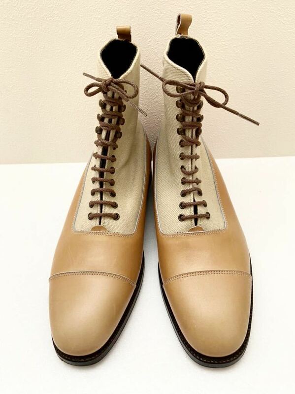 未使用 別注 Alfred Sargent size71/2D W.F.G.collection ブーツ 編み上げ アルフレッドサージェント メンズ 革靴 英国製 made in ENGLAND