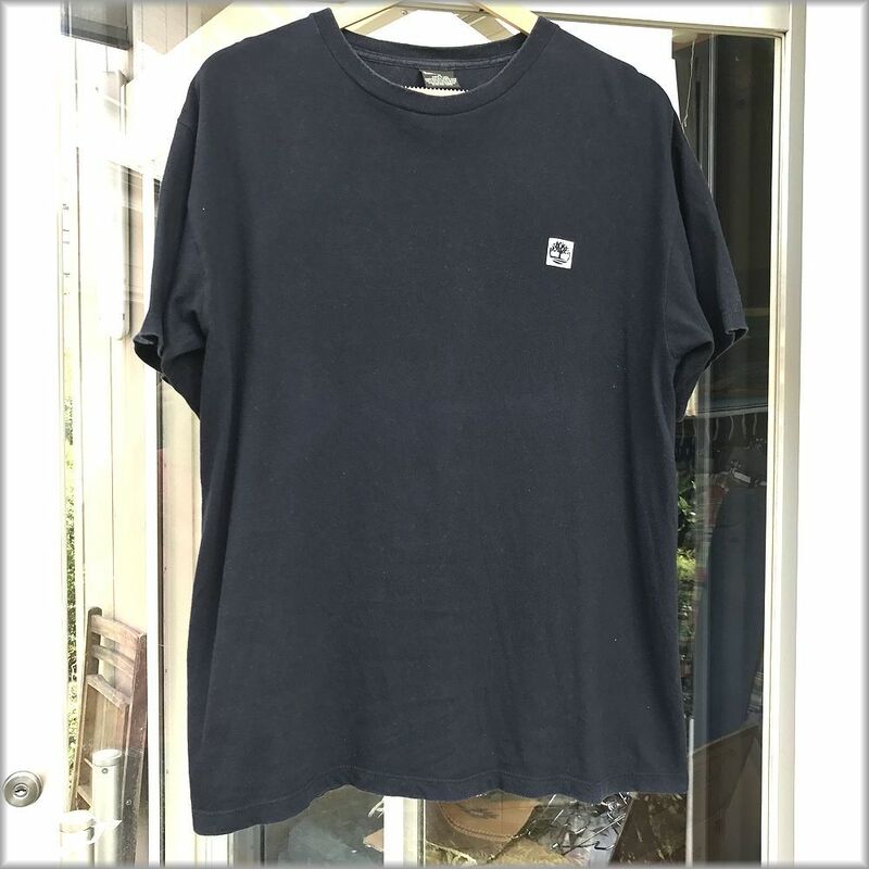 ★ティンバーランド　90s　USA製　Tシャツ　size M　ブラック★検 プリント ビンテージ アウトドア