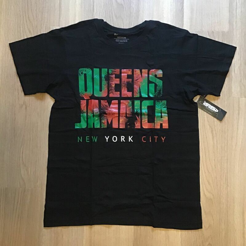 新品未使用品 REFRESH Queen Jamaica Tee Mサイズ Black New York 買い付け