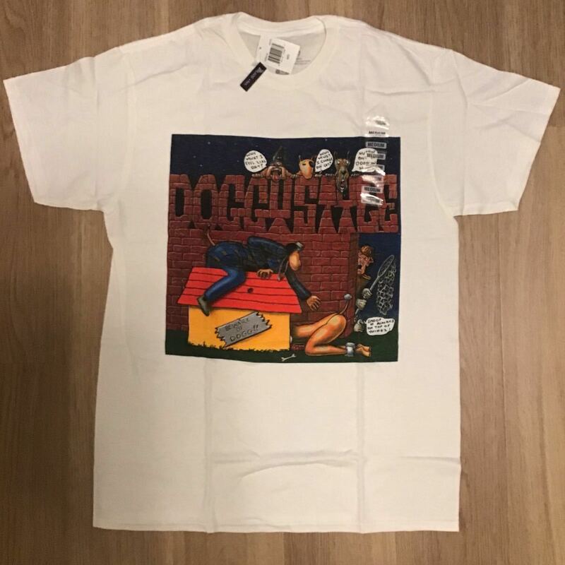 新品未使用品 Snoop dog official Artwork Tee Mサイズ White New York 買い付け商品